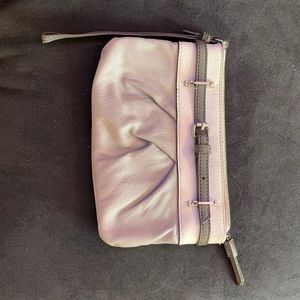 Vera Wang Wristlet Gray/white